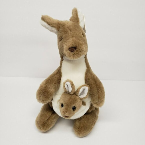 MJC International 12" Maggie Kangaroo Joey Vintage 1992 Plush - Picture 2 of 6